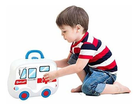 Imagen 4 de 6 de Toy Chef Doctor Set Pretend Playthermometer, Disparos, Gafa