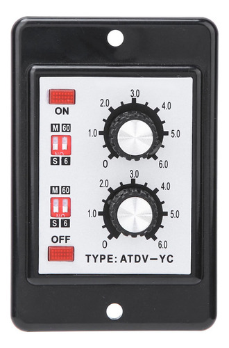 Relé Temporizador De Encendido/apagado, Mando Doble, Tiempo
