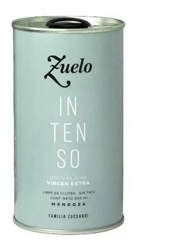 Lata Aceite Oliva Zuelo Intenso Sin Tacc Libre Gluten X500cc