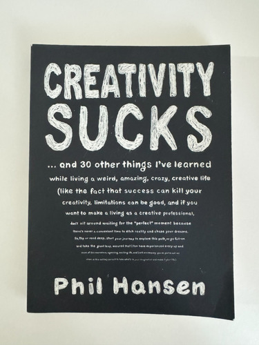 Libro En Ingles: Creativity Sucks (usado)