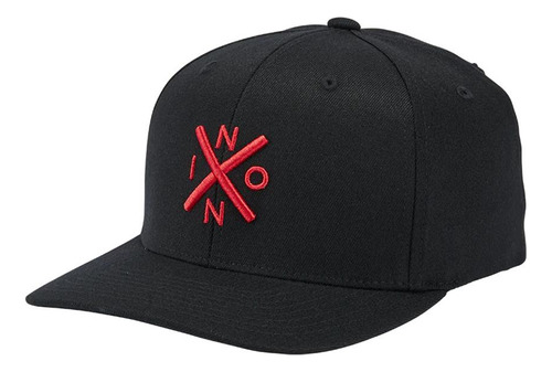 Jockey Exchange Flex Fit Hat Black Red