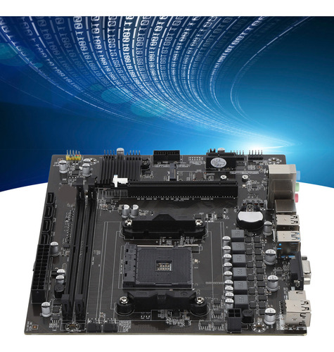 G Placa Base Gaming Para Ryzen 500 A320 M Atx Support Am4