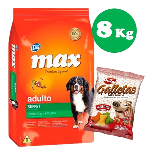 Max Buffet Adulto 8 Kg + Regalo