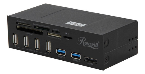 Rosewill Puerto Usb Hub Esata Lector Tarjeta Interna