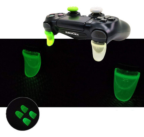 Pack De Triggers Luminiscentes Para Controlador Ps4
