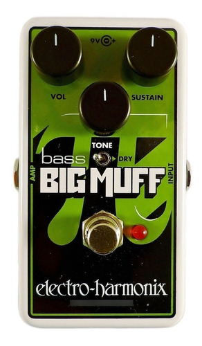 Pedal Electro Harmonix Nano Bass Big Muff Pi Fuzz