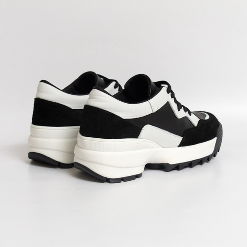 Imagen 4 de 5 de Zapatillas Mujer Plataforma Cuero Urbano Bettona Eve