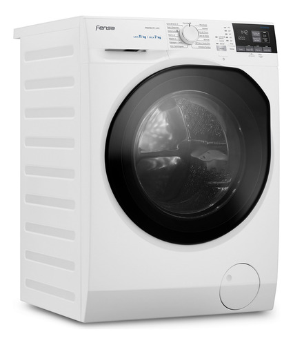 Lavasecadora automática Fensa Perfect Care inverter hasta 11kg color blanco