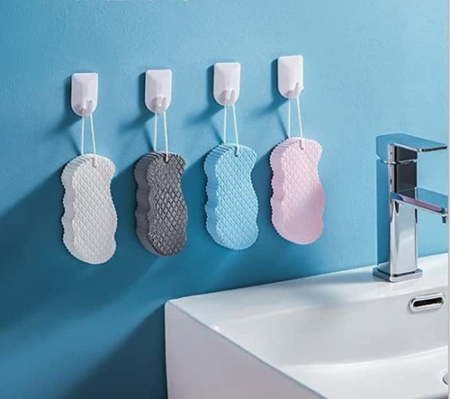 Exfoliante Corporal Con Esponja Para Niños, Cepillo