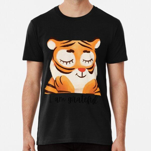 Remera Lindo Tigre Estoy Agradecido Algodon Premium