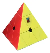 Comprar Cubo Rubik Pyraminx Moyu \u002F Qiyi - Negro Y Stickerless