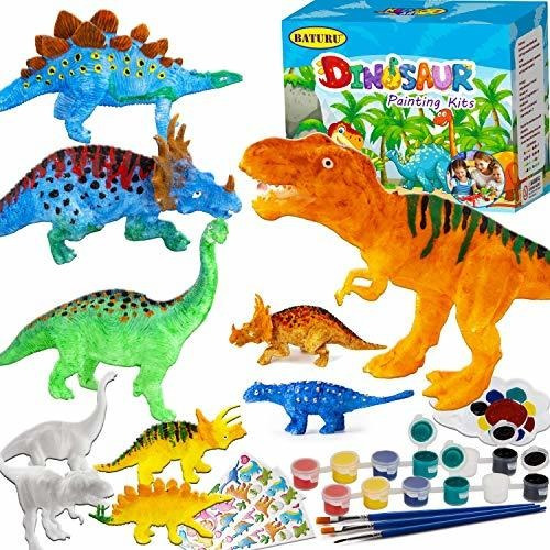 Kit De Pintura Dinosaurios Para Niños