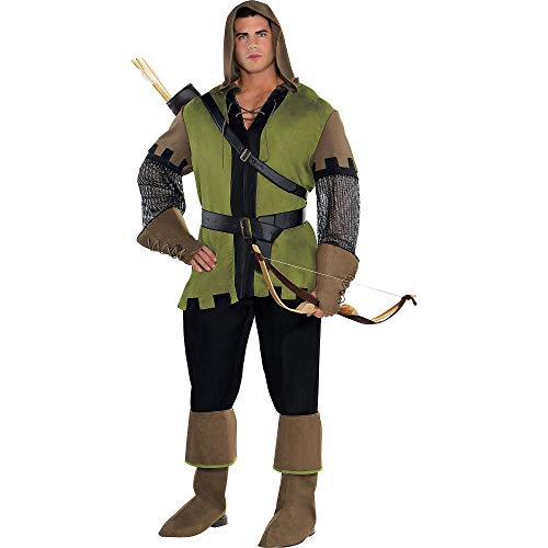 Príncipe Adulto De Ladrones Robin Hood Costume Plus Ta...