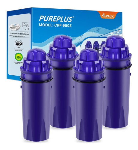 Pureplus Crf950z - Filtro De Repuesto Para Jarra De Agua, Re