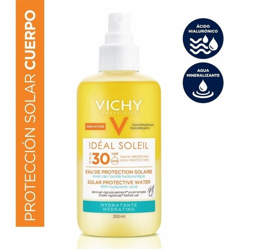 Vichy Ideal Soleil Fps30 Agua Protección Solar Hidratante