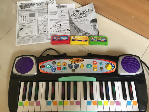 Aprende A Tocar Piano Fisher Price Y Tres Juegos (Usado)