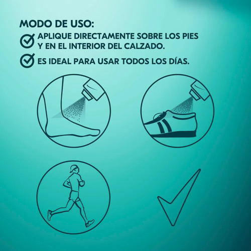 Talco Para Pies Rexona Efficent Original X 100 Gr