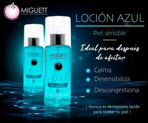 Loción Azul 150ml Miguett