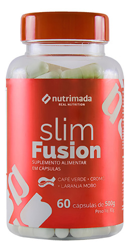 Laranja Moro Café Verde Cromo Inositol 60 Caps Sabor Sem Sabor