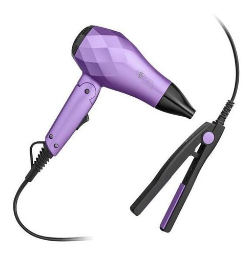 Kit Secador E Prancha De Viagem Essenza Multilaser Eb052