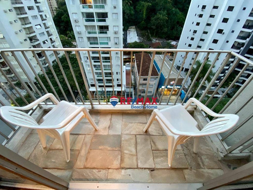 Imagem 4 de 28 de Apartamento Com 3 Dormitórios, 2 Vagas E Lazer À Venda, 90 M² Por R$ 450.000 - Praia Das Pitangueiras - Guarujá/sp - Ap3199