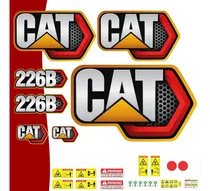 Comprar Jg De Adesivos Completo Caterpillar 226b Pu002F Máquinas Pesadas Cor Padrão
