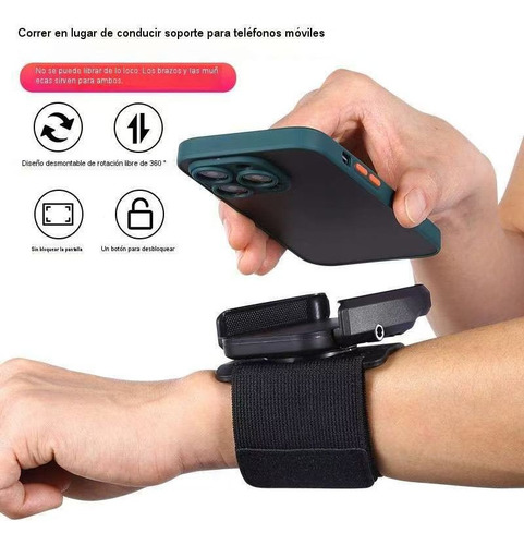 S Brazalete De Muñeca Con Soporte For Teléfono, 1 Unidades
