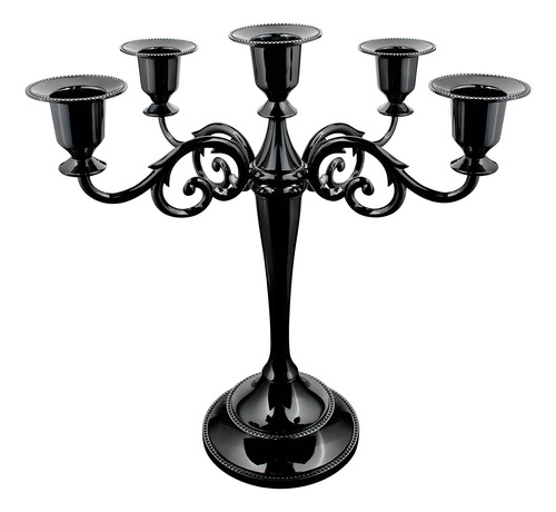 Candelabro Retro Metálico Para Decorar Mesas Y Cenas A Luz D