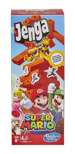 Jenga Súper Mario Bros - Original Hasbro - Derrota A Bowser