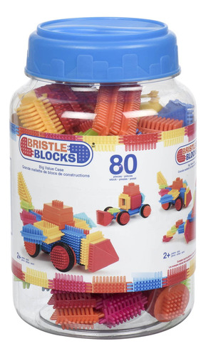 Juguete Bloques De Construcción Bristle Blocks 80 Piezas