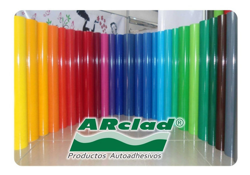 Imagen 1 de 2 de Vinil De Rotulo Color Oro Marca Arclad De 122cm De Ancho