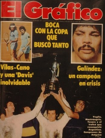 El Grafico 3024 Boca Campeon America 1977 Lea Estado