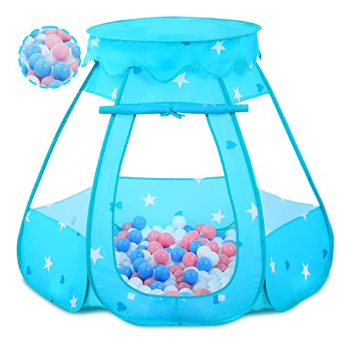 Wilhunter Piscina De Pelotas Para Bebés Con 50 Pelotas, Tie