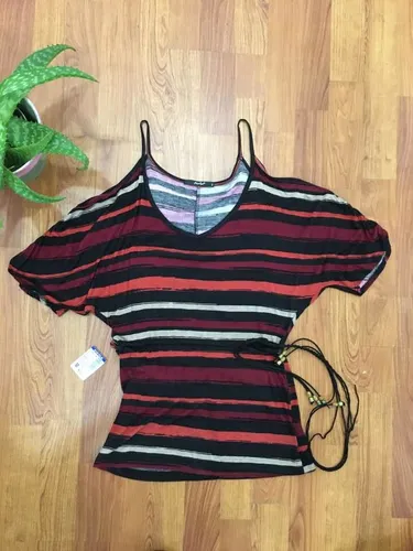 Blusa Para Damas Hombros Descubiertos Marca Papaya Talla M