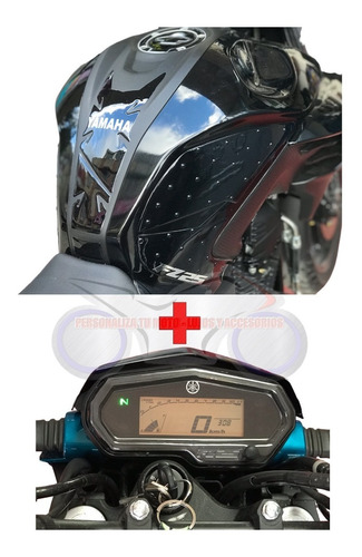 Combo Protector Tanque + Protector Tacómetro Yamaha Fz25