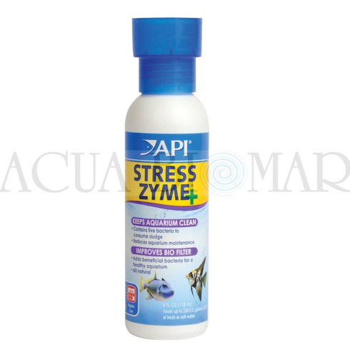 Api Stress Zyme 120ml Bacteria Acuario