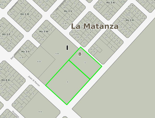 Fraccion Comercial 12.600 M² C/ Frente A 3 Calles - Villa Luzuriaga