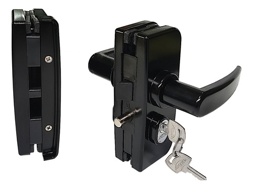 Fechadura Para Porta De Vidro Com Maçaneta Vidro Blindex