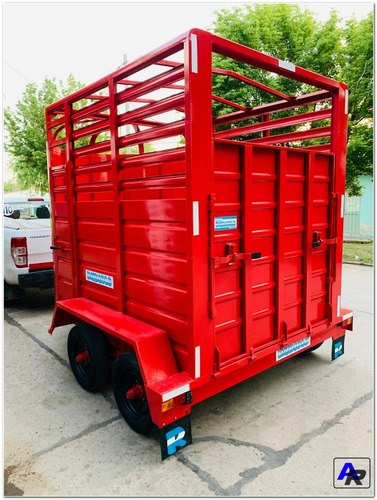 Imagen 8 de 16 de Acoplado Trailer Jaula Para 2 Caballos (ja1009)