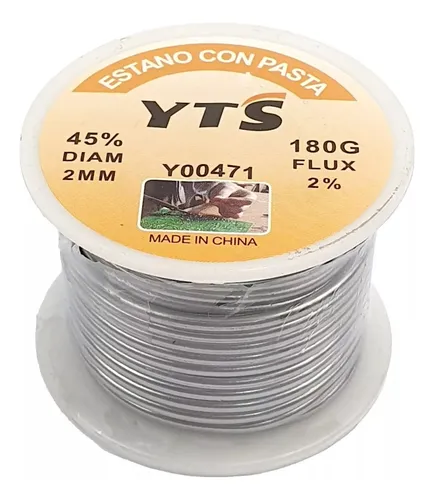 comprar Soldadura De Estaño Alambre Soldar 2mm 180gr