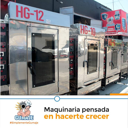 Horno Conveccion Para 6 Charolas Giratorio Para Pan | Gumaje