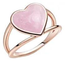 Comprar Anillo Pandora Rose Corazón Remolino Rosado