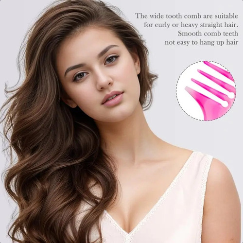 Colorido Juego De Peines Para Corte De Pelo De 4 Piezas