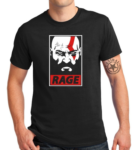 Remeras God Of War Rage Remeras Estampadas Canibal