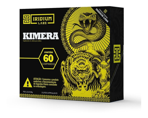 Kimera 2 Unidades X 60 Capstermogênico Iridium Labs + Coq.