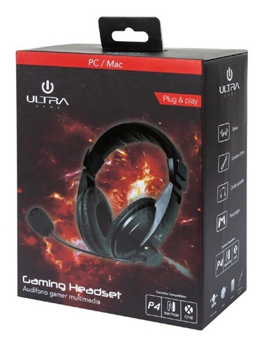 Audífono Gamer Ultra Ps4 Pc Xbox Nint Switch / Lhua Store