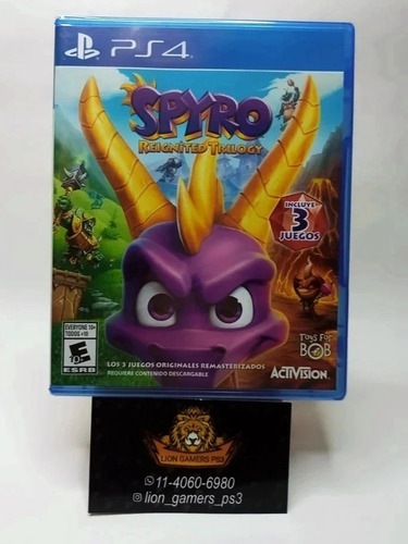 Spyro Reignited Trilogy Edition Standard Ps4 Fisico Sellado