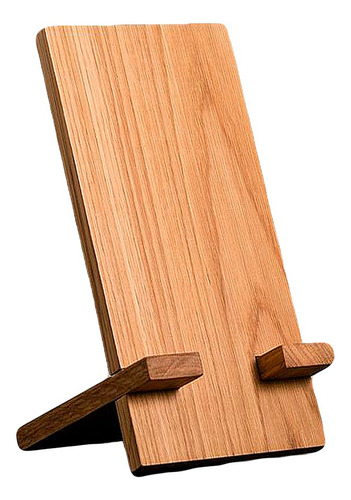 Soporte Para Celular De Madera De Escritorio Desarmable