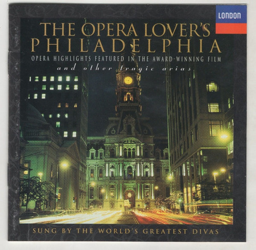 The Opera Lover´s Philadelphia  Cd  Ricewithduck