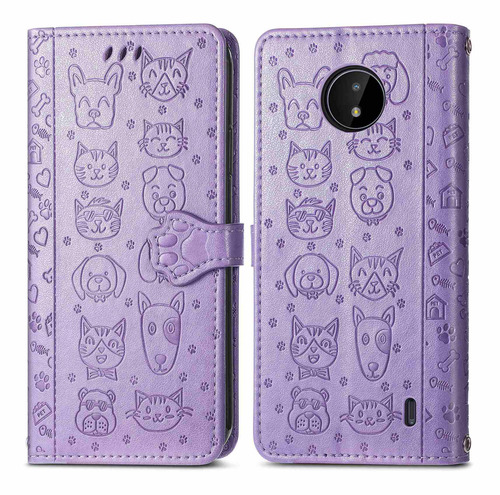 Funda Con Tapa Tipo Cartera Sd62 Para Nokia C10/c20
